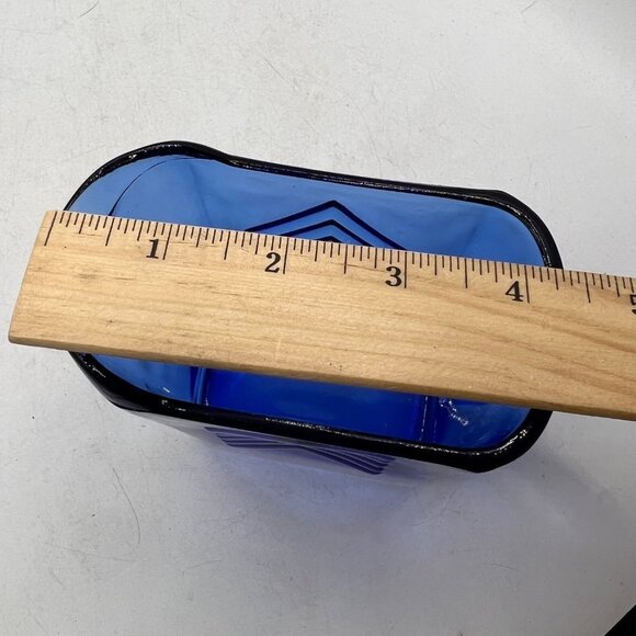 Hazel Atlas Art Deco Cobalt Blue Creamer - Picture 10 of 12